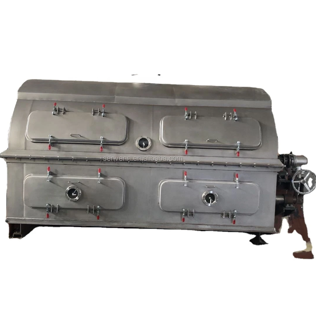 HG Series(Single/Double Cylinder)Rotary Cylinder Purple Potato Drum Rolling Dryer Machines