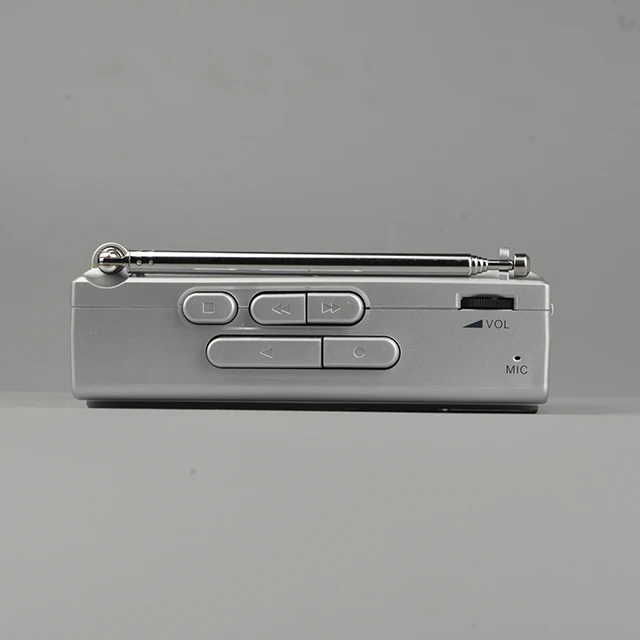 Встроенный динамик портативный кассетный плеер с AM FM радио SD