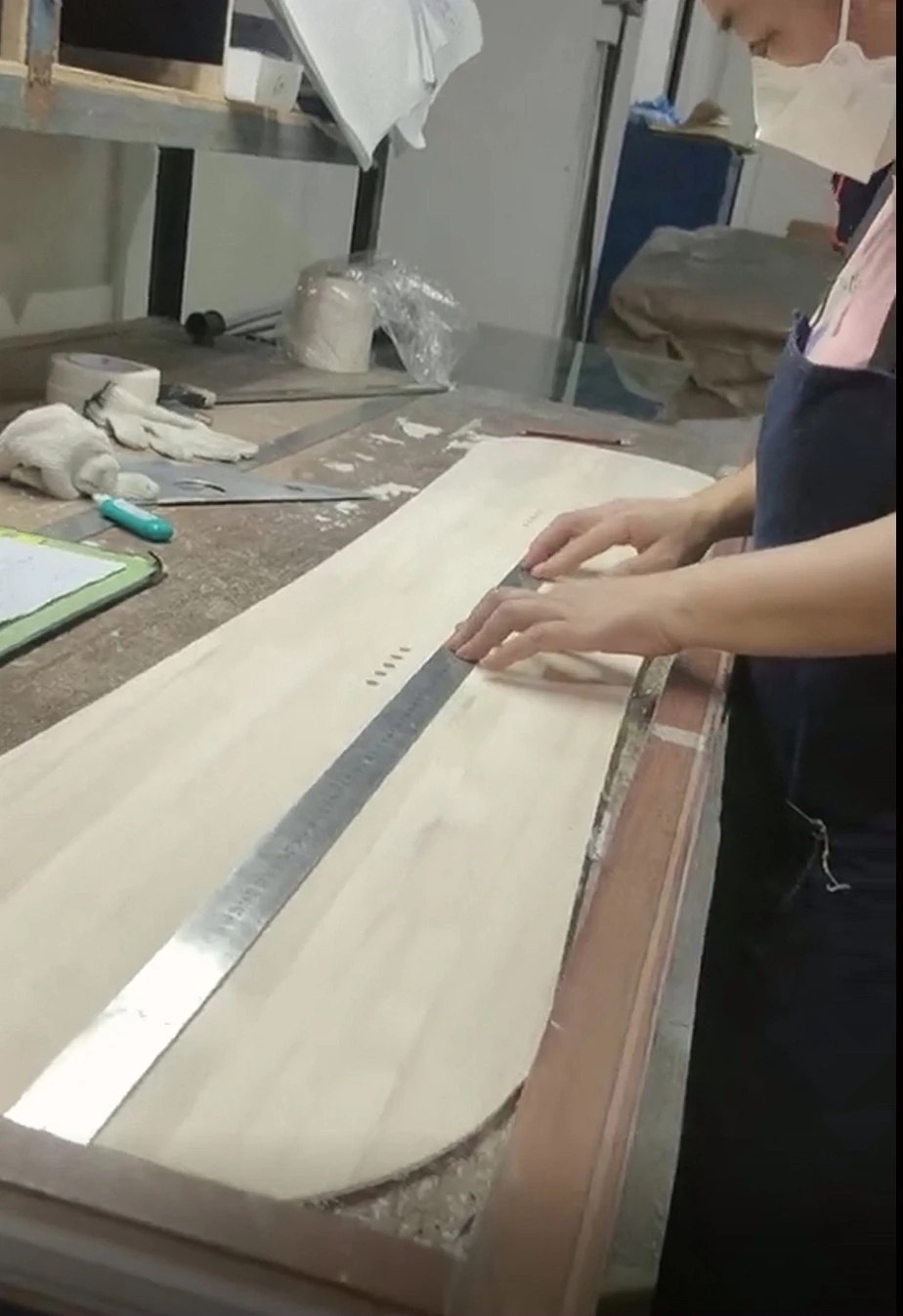 FLORUIT Design snowboard Custom Logos Sandwich Construction Base Sintered Bottom snowboard Winter Skis