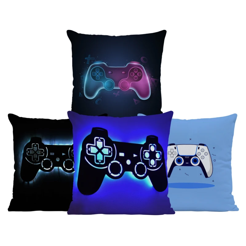 Luxury Pillow Cushion Cover Playstation 5 Printed Decoration Decorative Sofa Gift Pillows Chair Designer 45*45