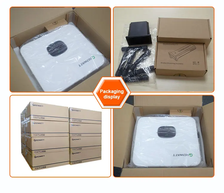 Ready for Ship Stock Growatt MOD 10KTL 10kW 15kW 20KW 30KW 220V 230V 380V Wifi Monitoring Electric Power on Grid PV Inverter//