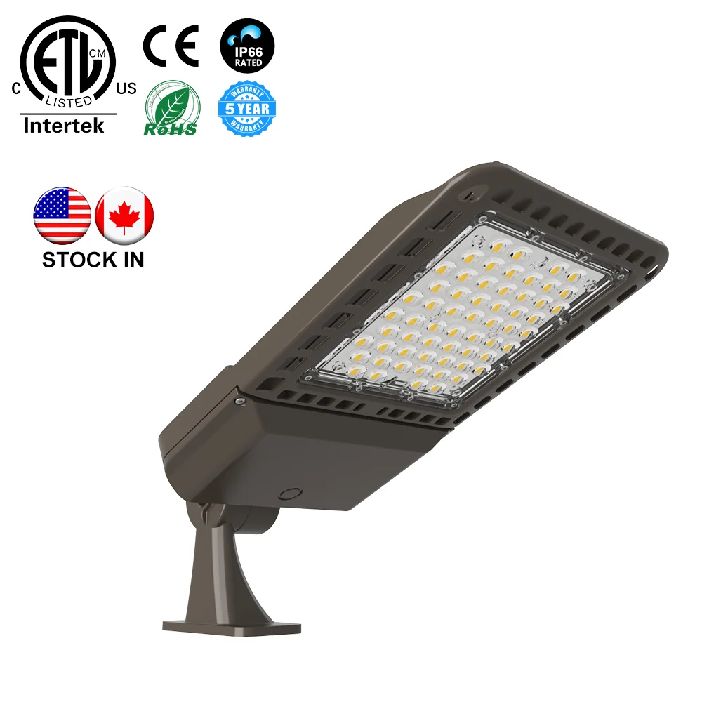ROMANSO Hot Selling Led Street Light Shoebox 100W 150W 200W 240W 300W Led Parking Lot Lighting Area Light