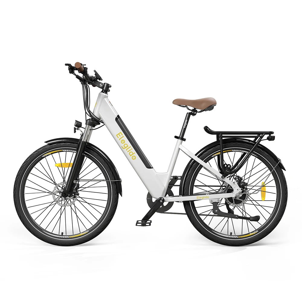 New Arrival Eleglide T1 STEP-THRU 250W 27.5 Inch Downhill Mountain City Carrying Cargo Electric Bicycle