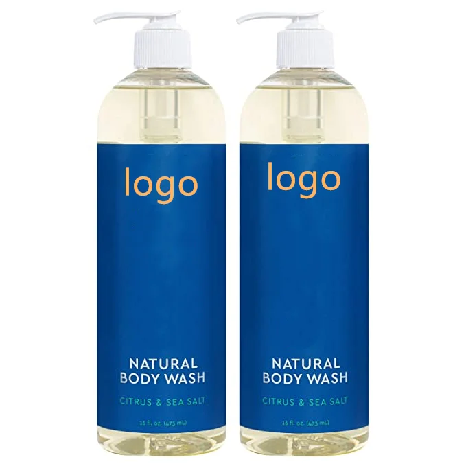 OEM Customized private label shower gel body wash shampoo whitening body wash