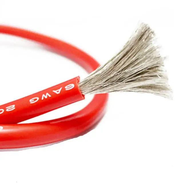 24 AWG 8/10/12/14/16/18/20/22/24/30 AWG silicone wire cable electric cable wire