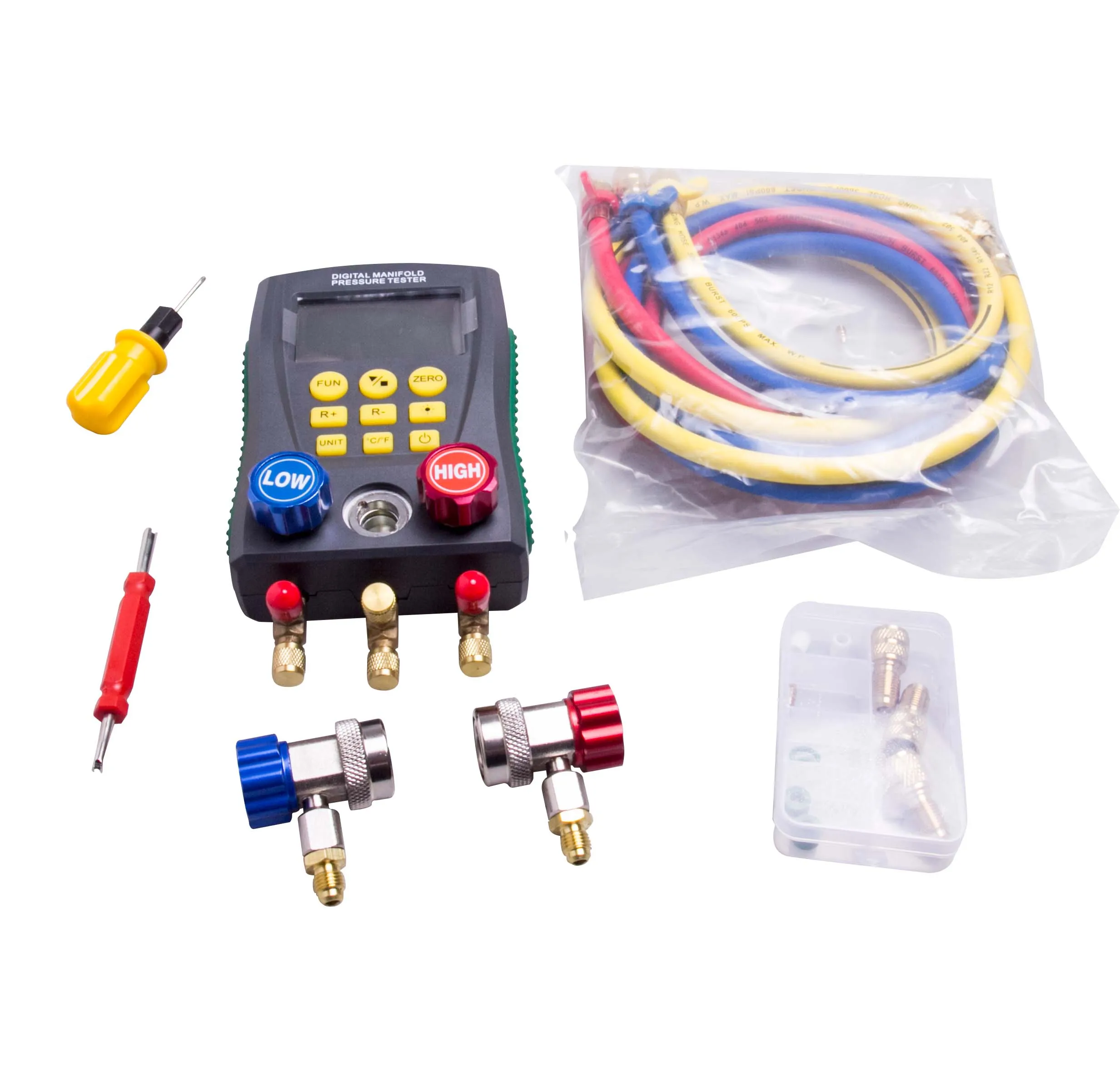 Cheap price Dual pressure sensor Digital manifold pressure tester High precision In stock