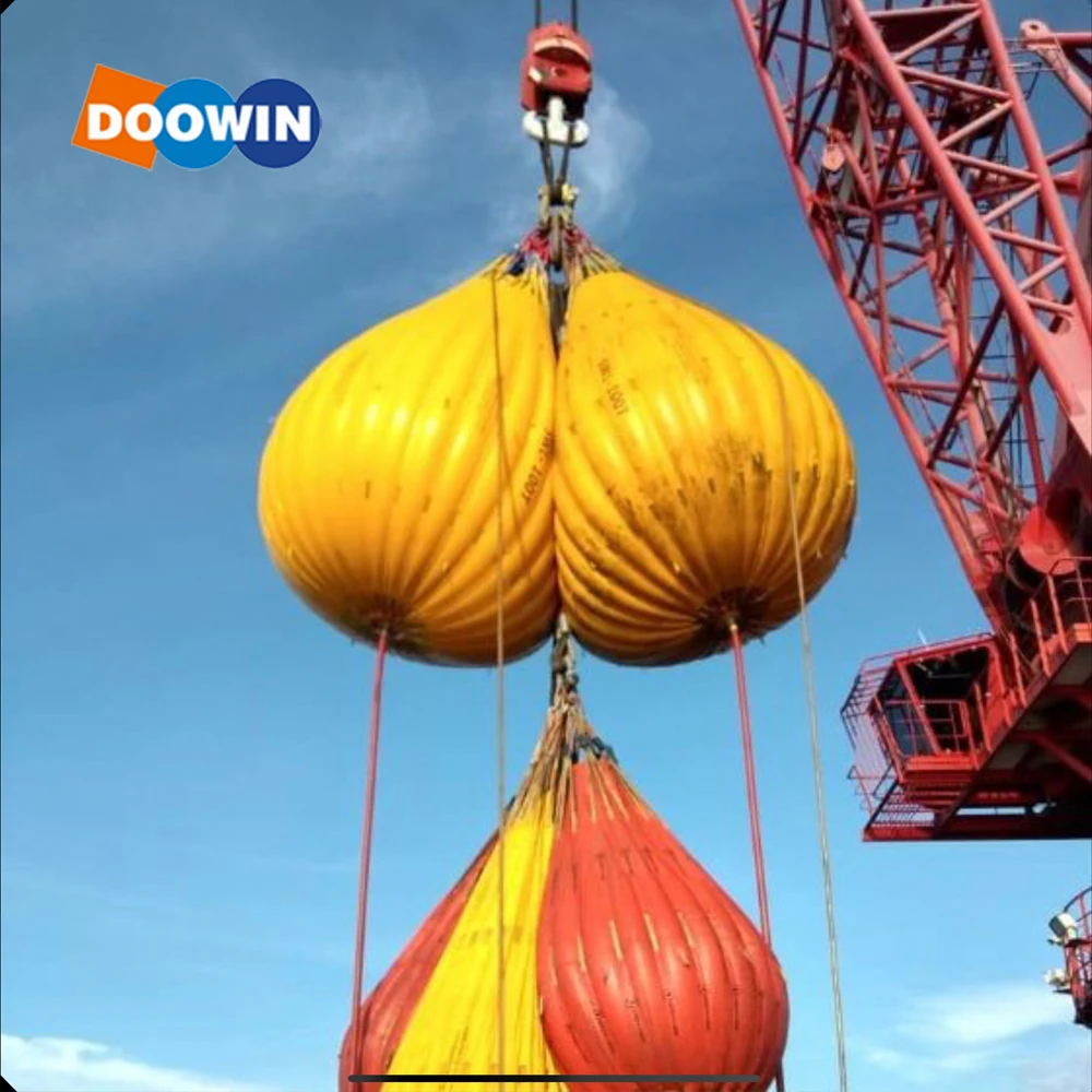 Offshore Crane And Davit Load Test Water Bag Water Bags For Rescue Boat Test