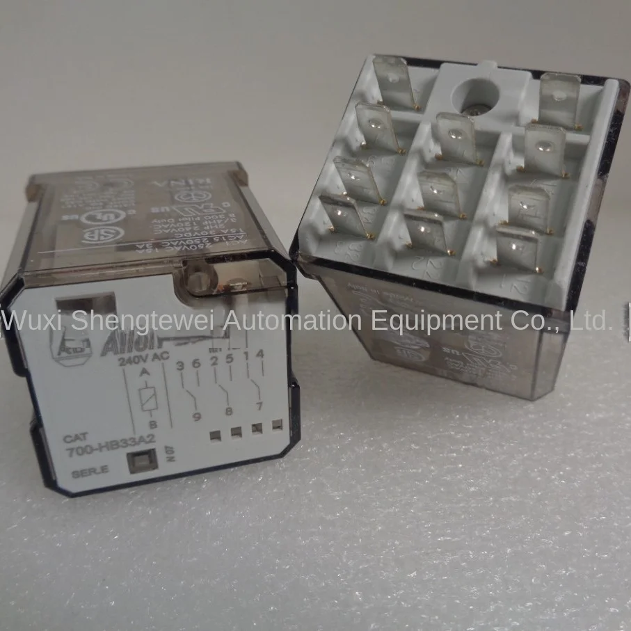 AB Rockwell 700-HB33A2 Power Relay Original Stock 15A 240VAC 11 Pin American Rockwell Relays