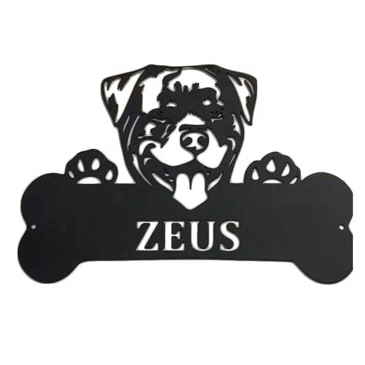 Custom Home Decoration Metal Sign 3d Iron Hang Artwork Wall Decor Horse Metal Wall Art