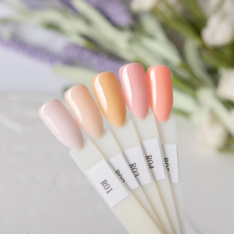 ADHERE Rubber Base High Viscosity Color Gel base coat gel polish with OEM/ODM Available