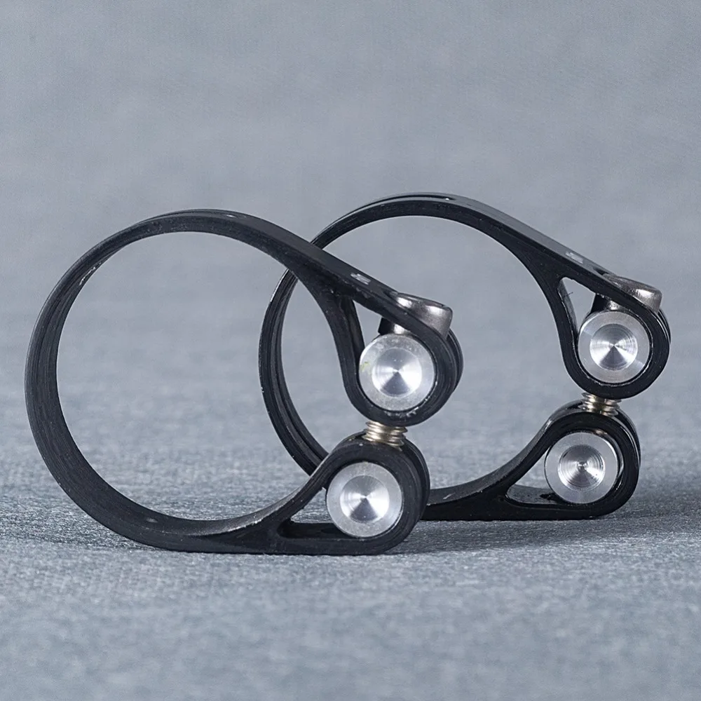 China Wholesale MTB Bicycle Seatpost Clamp 31.8mm 34.9 mm Carbon Fiber Seat Post Clamp