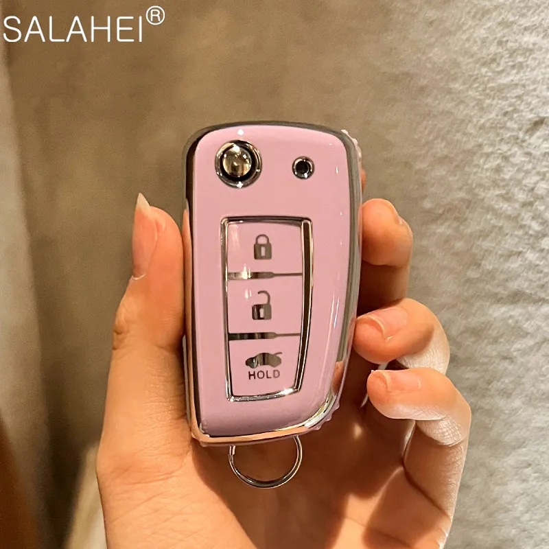 TPU Car Key Case Cover Shell For Nissan Qashqai X-Trail Versa Maxima Altima Rogue Murano Juke Tiida Infiniti FX35 QX60 Accessory