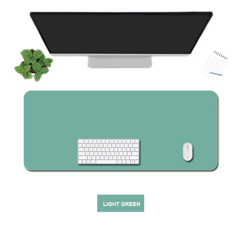 
Non-Slip Laptop Desk Pad Mat,Waterproof Desk Writing Pad Waterproof Stained Pu Leather Mouse Pad 