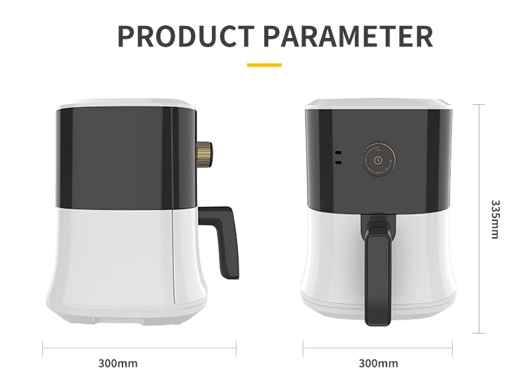 Household Electric Fryer Small Capacity French Fry Automatic Multi-Function Intelligent Smokeless Electric Fryer Air