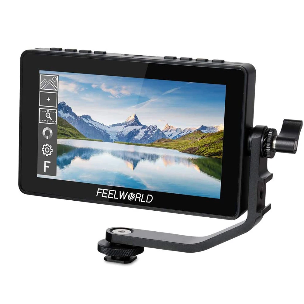 
5.5 Inch 3D LUTField Monitor, Small Full HD IPS Peaking Focus Asssit Monitor 