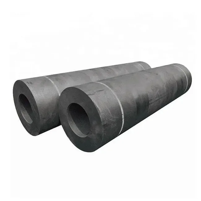 High Power Graphite Electrodes for EAF / LF Smelting Steel UPP Graphite Electrodes