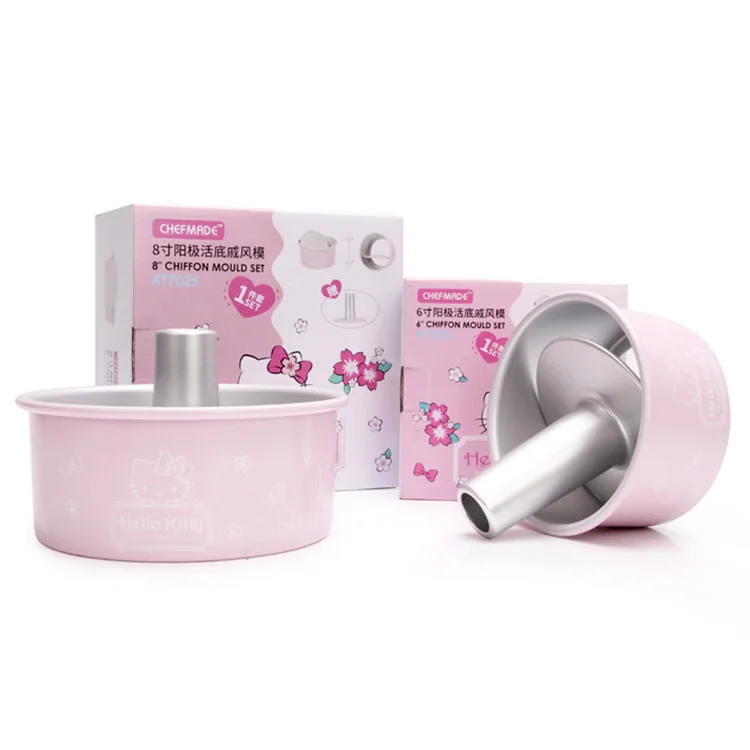 Круглая шифоновая форма для выпечки, 8 дюймов, 8 дюймов