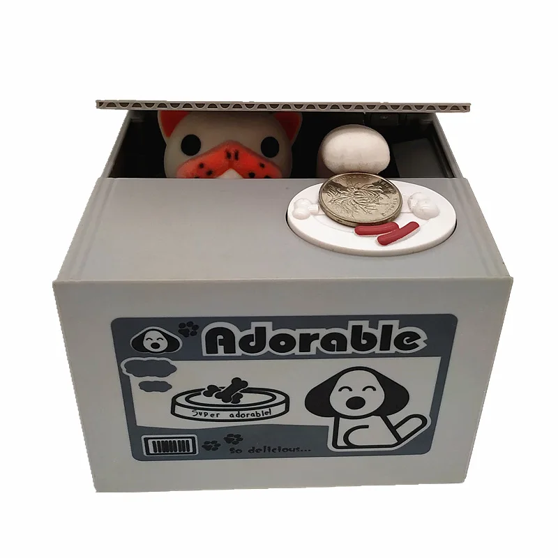 UCHOME Japanese Money Stealing Cat Savings Bank Gift Creative English Cartoon Little Meow