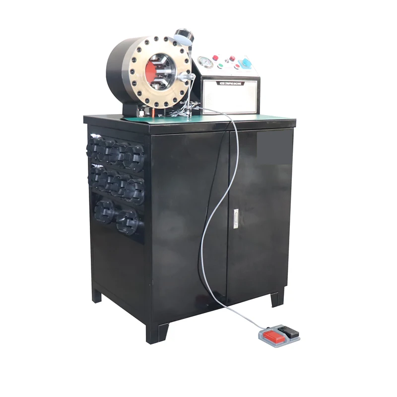 Автоматический терминальный высококачественный пресс-фитинг высокого давления гидравлический шланг ОБЖИМНАЯ машина цена