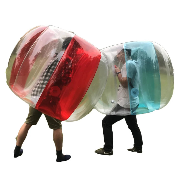 0.30 mm thick PVC cheaper price  inflatable body bumper ball for outdoor football sports