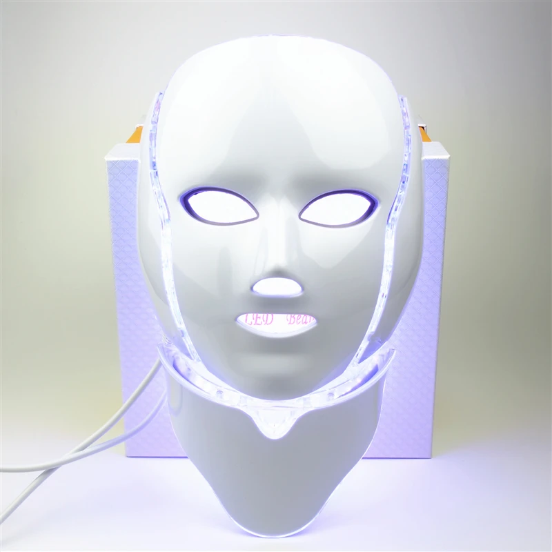 2021 новый тренд PDT photon легкий уход за кожей лица Красивая терапия 7 видов цветов LED маска для с