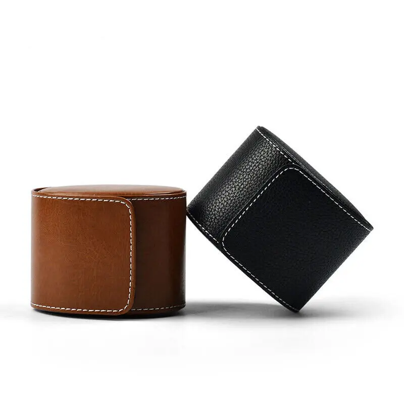 OEM Luxury watch box pu leather designs case