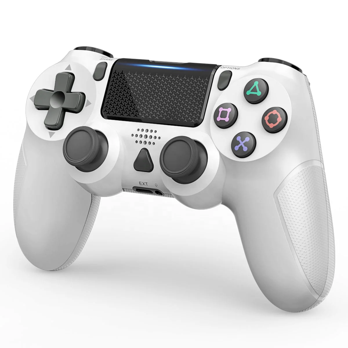  Новый дизайн игровой контроллер джойстик для PS4/PS4 pro/PS4 slim беспроводной белого