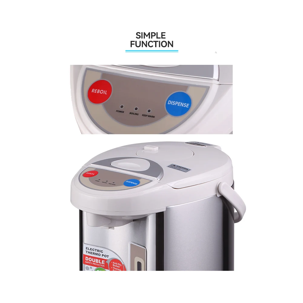 One-button Operation Smart Constant Temperature Electric Thermopot Thermo Pot A Must-have Electric Air pot for Family Dinners
