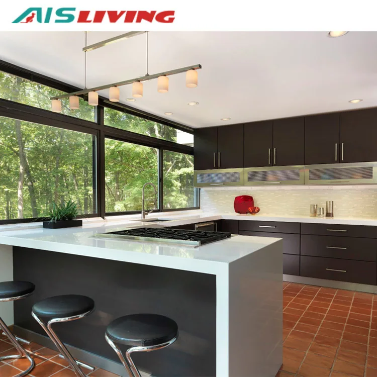 ASK-122B PVC Kitchen Cabinets Kitchen Furniture Set Modular Kitchen Cabinet