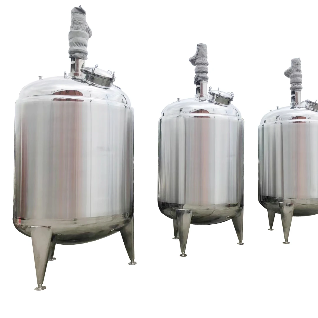 10000L Horizontal stainless storage tank for alcohol/water /chemical liquid