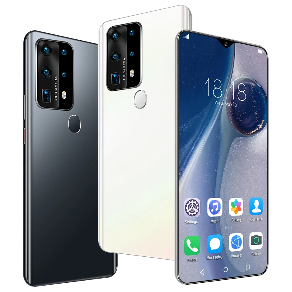 
Wholesale Fingerprint Face ID 8+512GB cellphone P40 Pro android 10 Mobile phone 6.5inch smartphone 