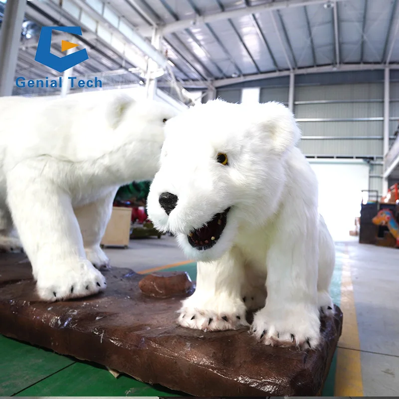 JN-Z23J26 Animatronic Robot Animal Lion Model Full Life Size Zoo Decoration Simulation Animal Animatronic Lion Models Sale