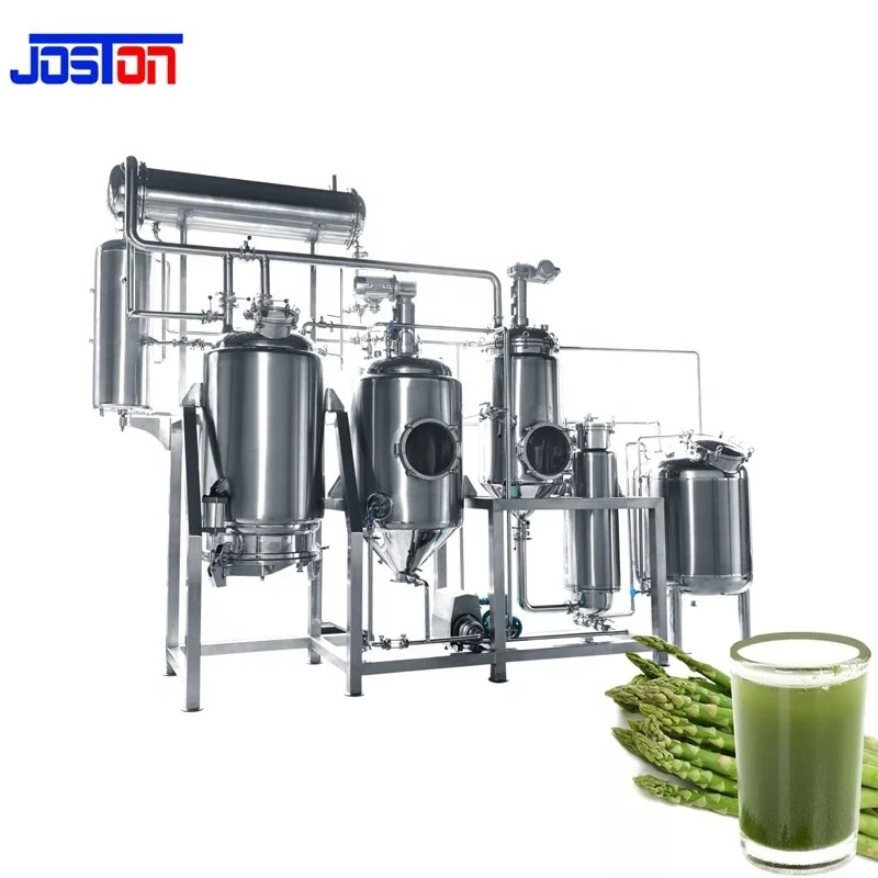 Stainless SS316 Steel Small Capacity Multifunctional Flowers, roots, leaves, stems, fruits plant extract extraction