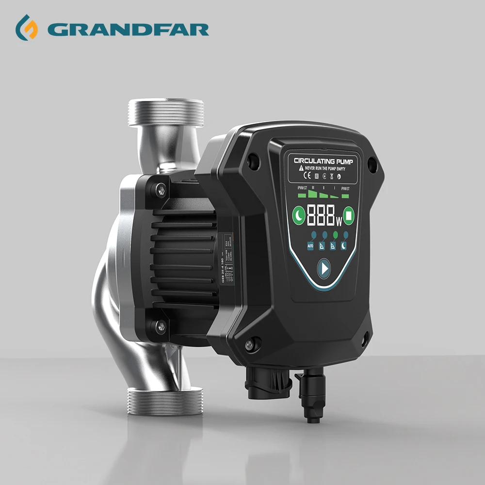 GRANDFAR Solar Water Heater Water Circulation Supply Pump Household cold and Heating Hot Water Automatic Circulation Pump