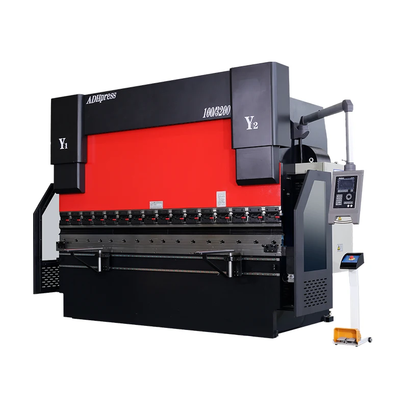 CNC Hydraulic Bending Machine 4 Axis From ADH Manufacture Professional Metal Sheet