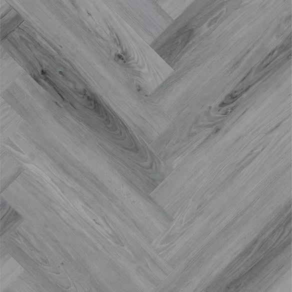 Chinese Design Style Indoor 5mm PVC Herringbone Click Vinyl Easy Click for Home Office Parquet Flooring SPC Flooring