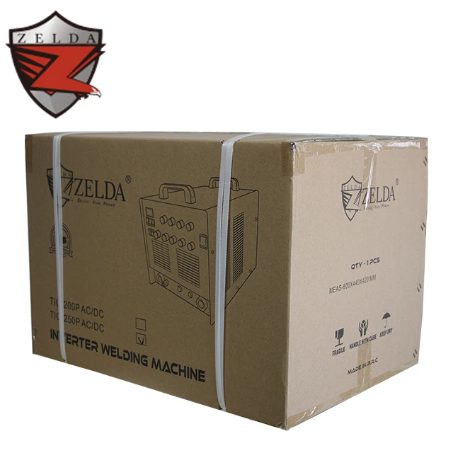 Mosfet 9 в 1 Tig Ac Dc импульсный инвертор сварочные аппараты 250A аргон газ Тиг сварочный аппарат ручной
