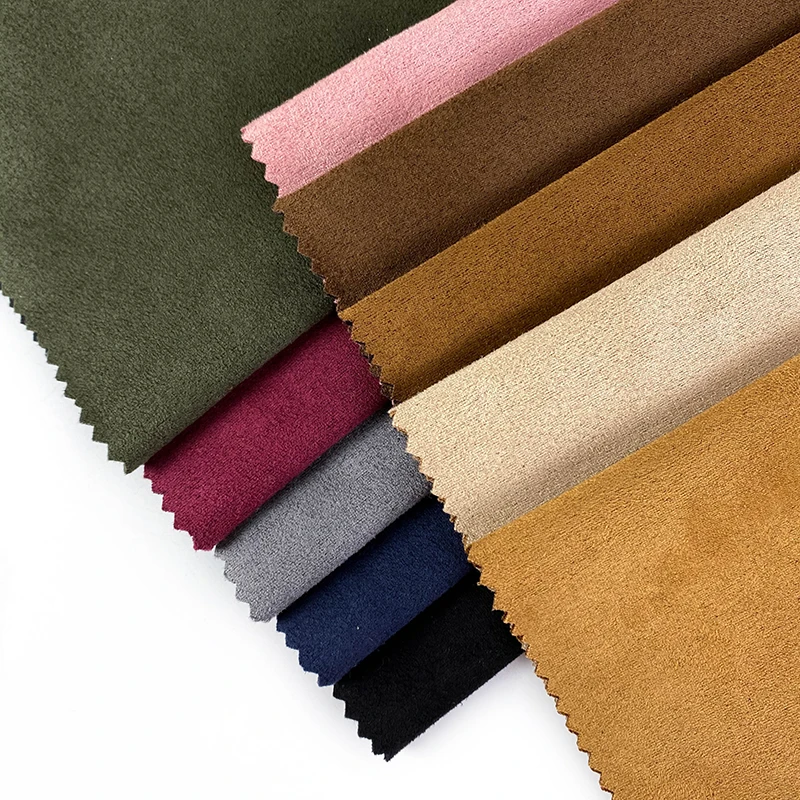 SCUBA SUEDE cheap fabric SOLID PD Shaoxing wholesale ESSE textile for garment