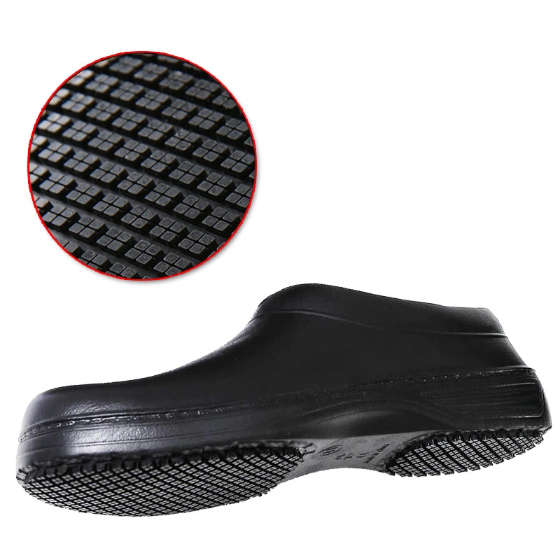 Anti Acid Anti Alkali Chef Kitchen No Slip Safety Work Kitchen Shoes For Workers