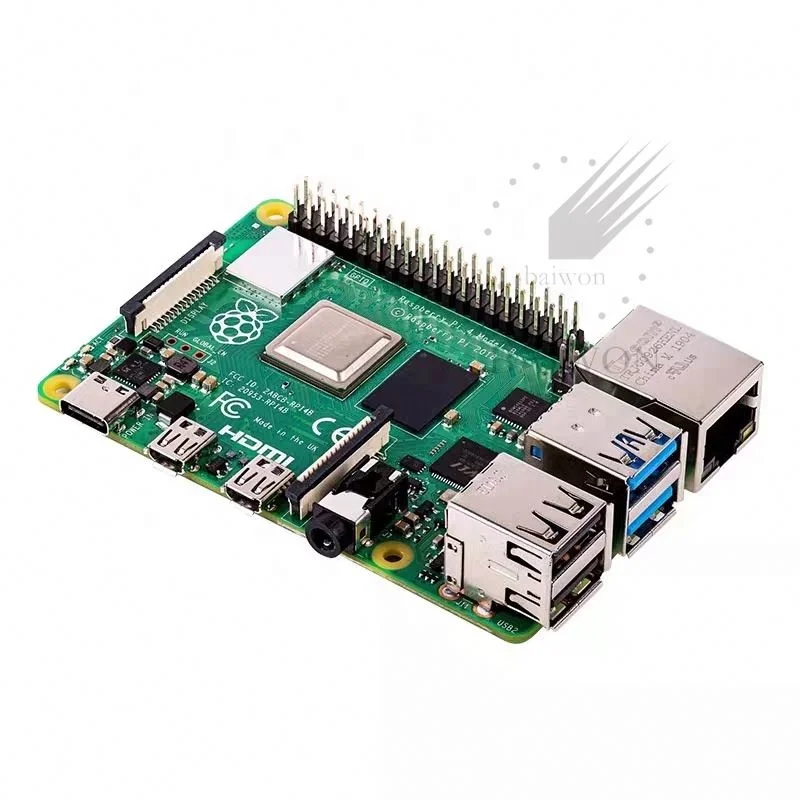 Raspberry Pi 4 B Model B Raspberry Pi 4B Use For Python Programming STM32 Development Boards  ODM Box Picture Logo 4GB\8GB RAM