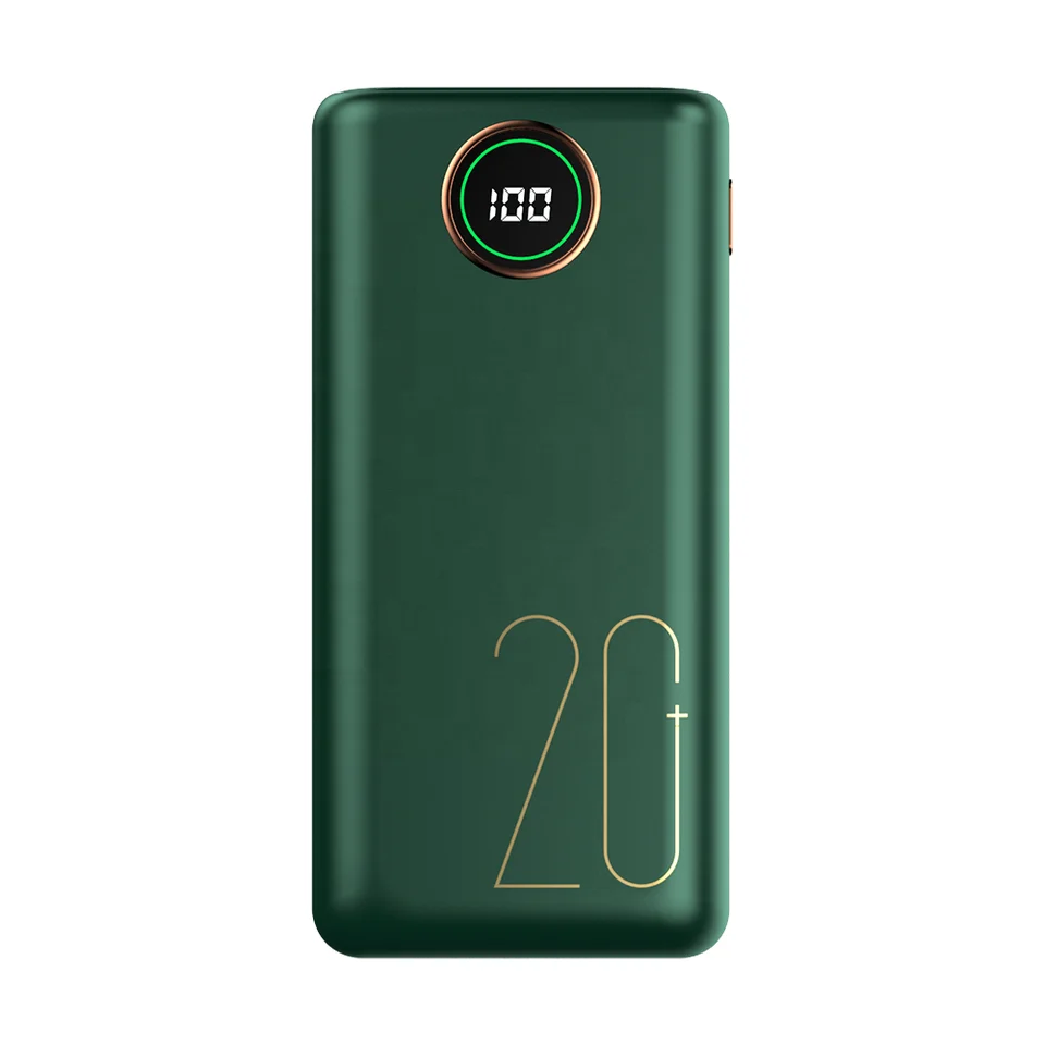 china factory custom smart phone 10000mah wireless charger power banks 20000mah fast charging power station with LED display