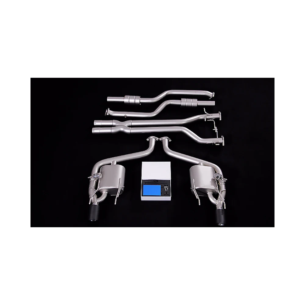 Лидер продаж, высококачественная нержавеющая сталь, задняя Выхлопная система, клапан дистанционного управления, нержавеющая выхлопная труба для Toyota Reiz