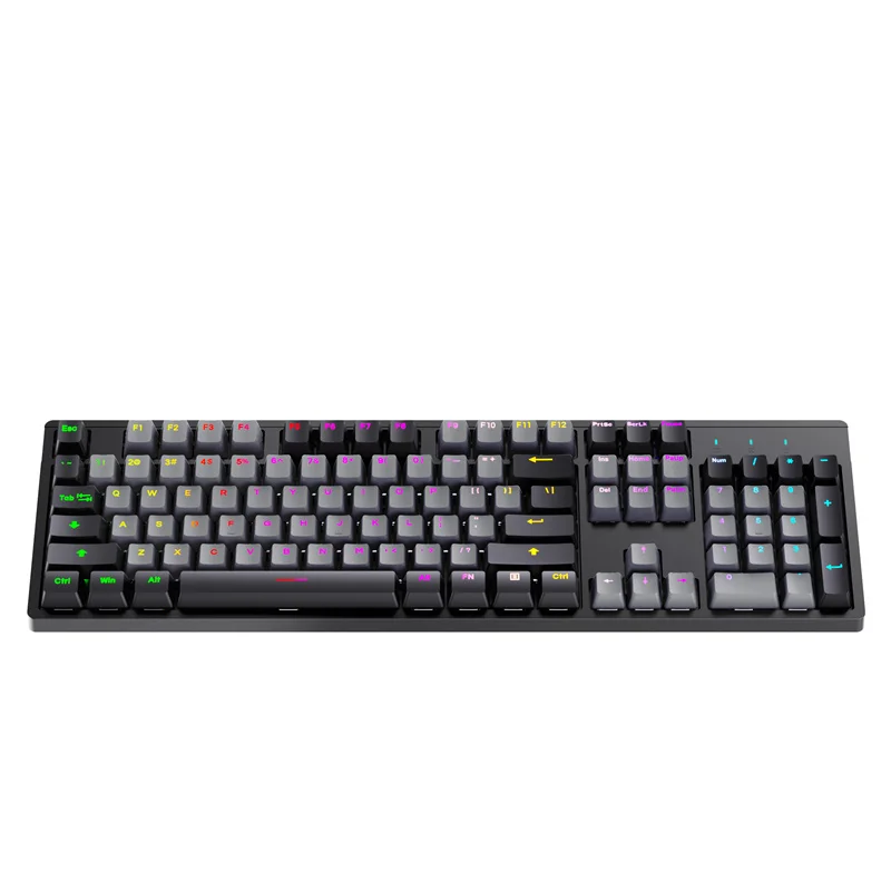 Low price and high cost performance full size 104 key USB wired office keyboard and mouse combination