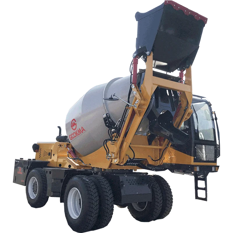 New Portable Concrete Mixers Diesel Concrete Mixer With Pump For House Building Use