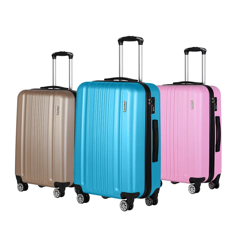 High Quality Custom Design Suitcases Travel Trolley Luggage Abs Suitcase With Wheel