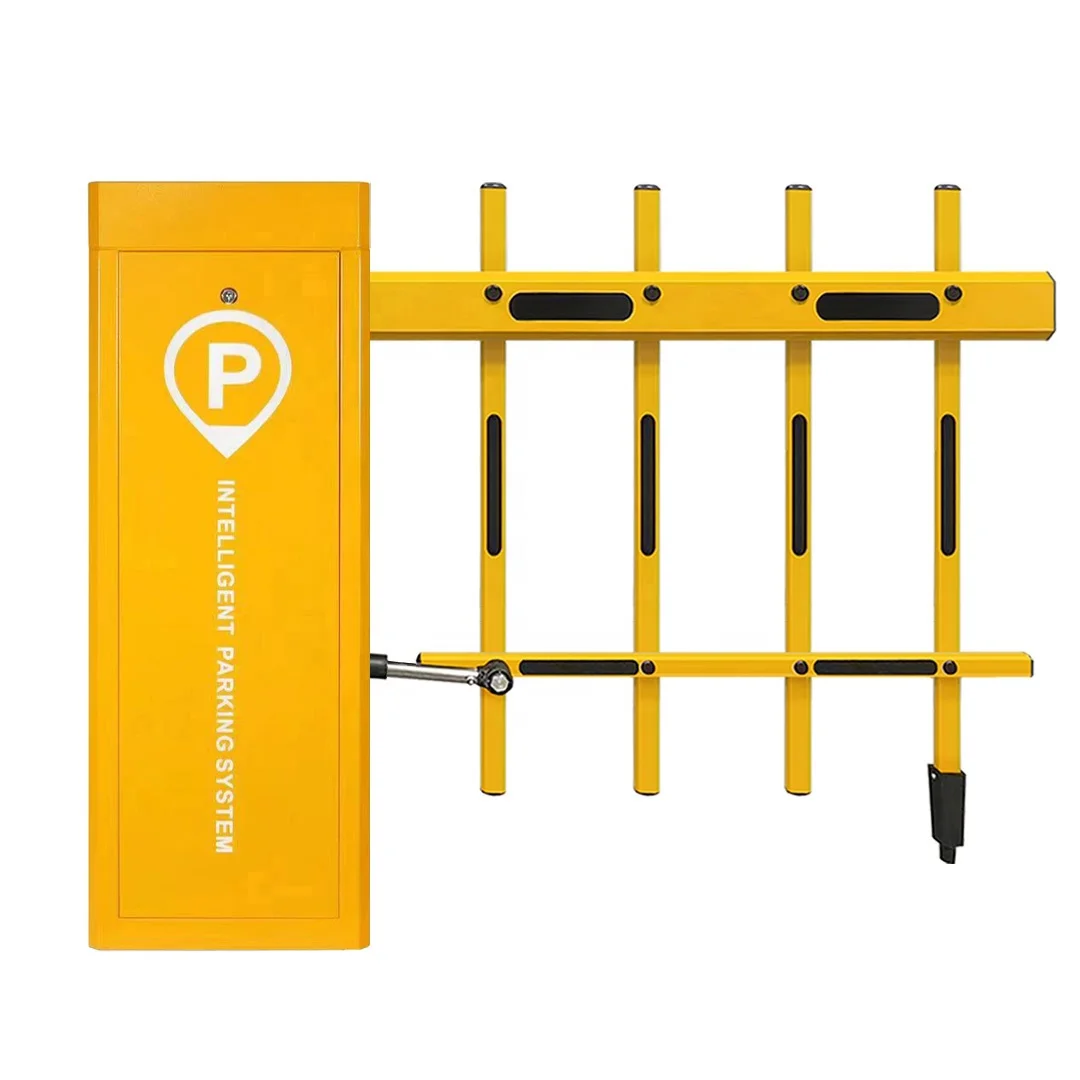 Automatic Heavy Duty Industrial Automatic Boom Road Barrier Gate Car Parking Lot System With Traffic Signal Lights