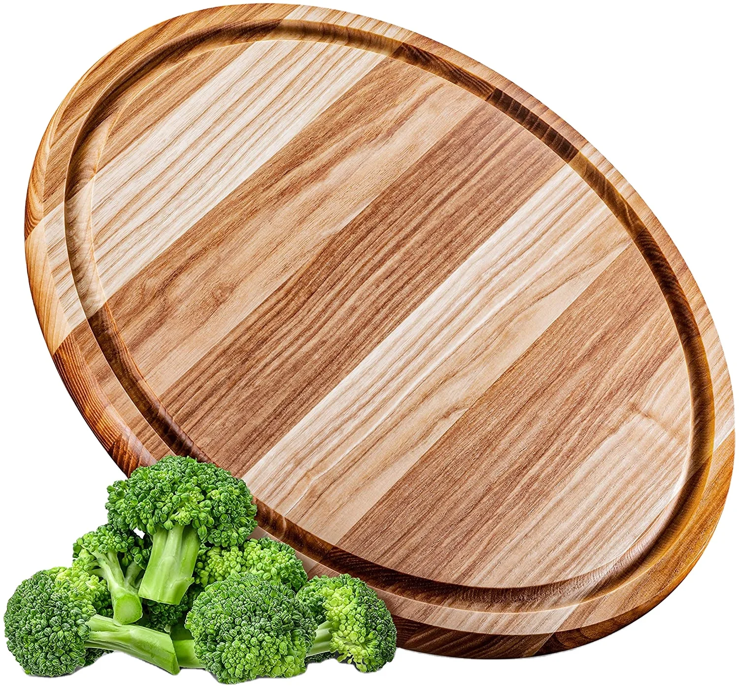 Kitchen utensils acacia round pizza wood cutting board,wood pizza plate, wood serving tray