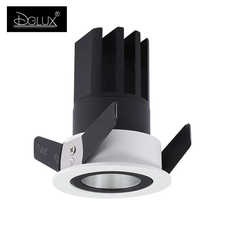 DGLUX заводская цена потолочный внутренний декор COB алюминий 5 Вт 7 9 12 светодиодные точечные
