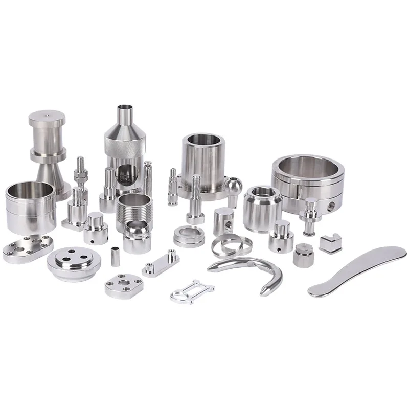 CNC Machined Metal Lathe Turning Steel Brass Stainless Wire EDM Laser Machining for Custom Metal Processing