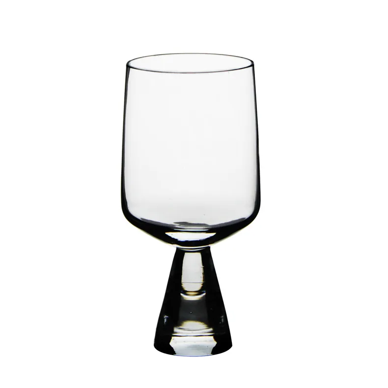 Creative handmade customized 460ml lead-free crystal clear beer glass 16oz glass beer stein with decal decoration